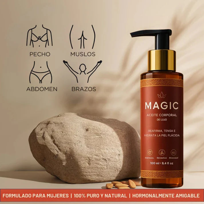 Magic Body Oil - Para estrías, flacidez y piel seca