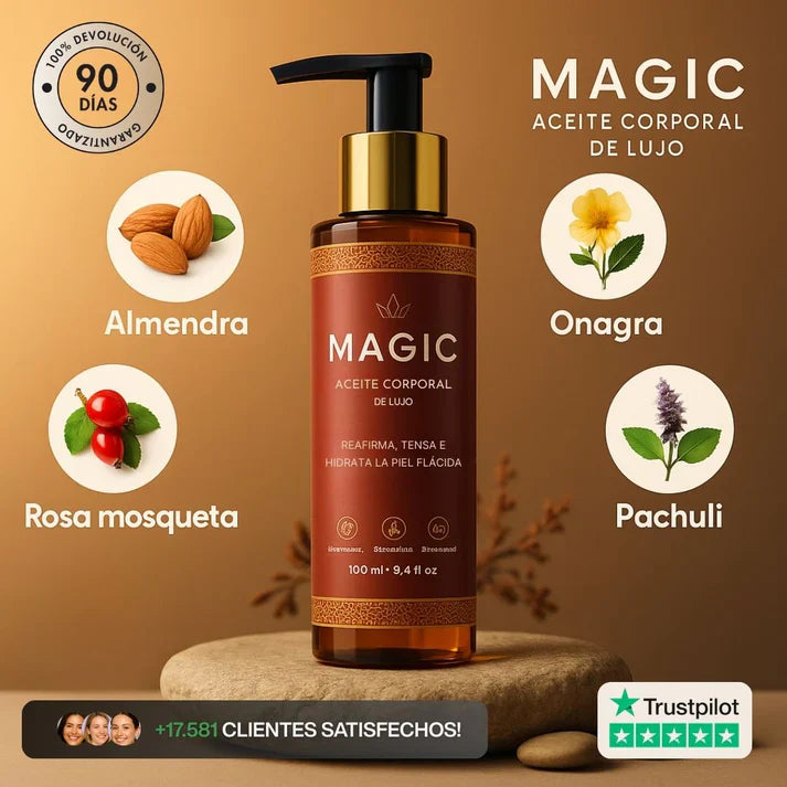 Magic Body Oil - Para estrías, flacidez y piel seca